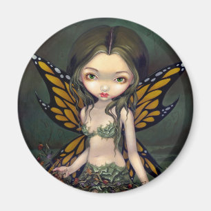Magnet ’Fairy with Dried Flowers’