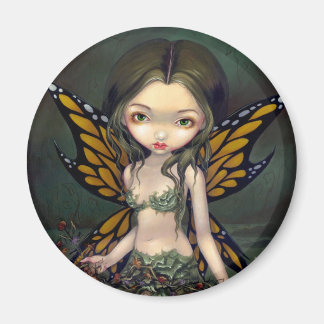 Magnet ’Fairy with Dried Flowers’