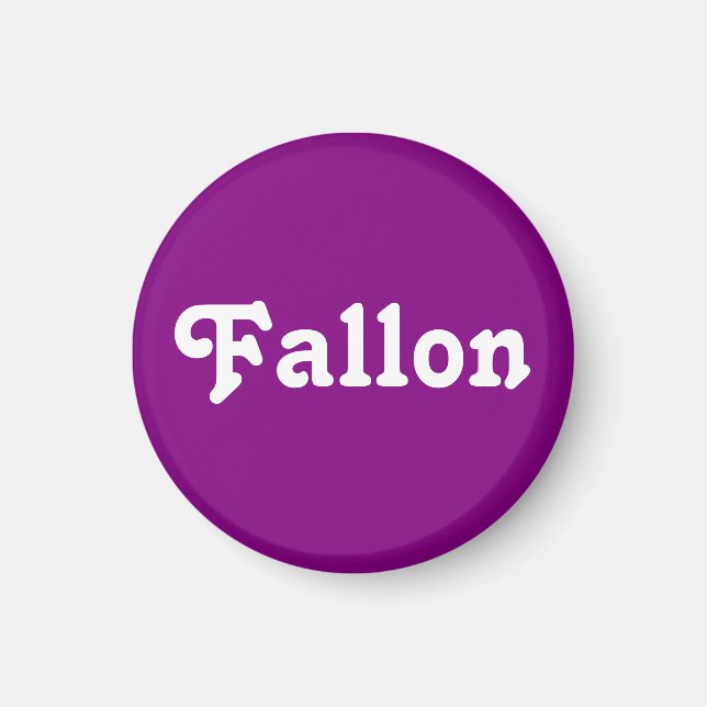 Magnet Fallon (Framsidan)