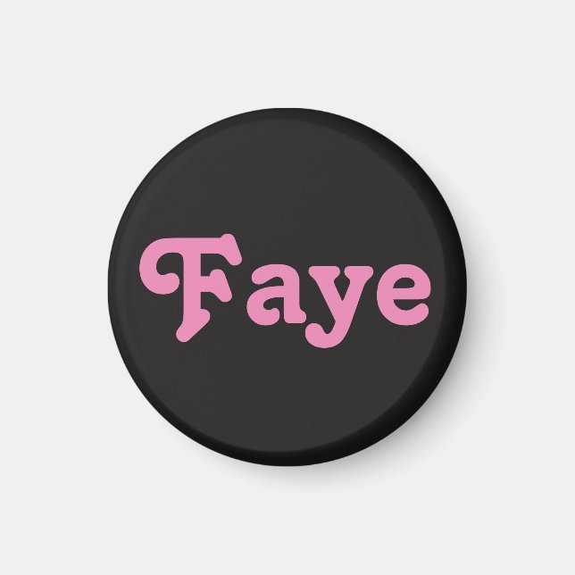 Magnet Faye (Framsidan)