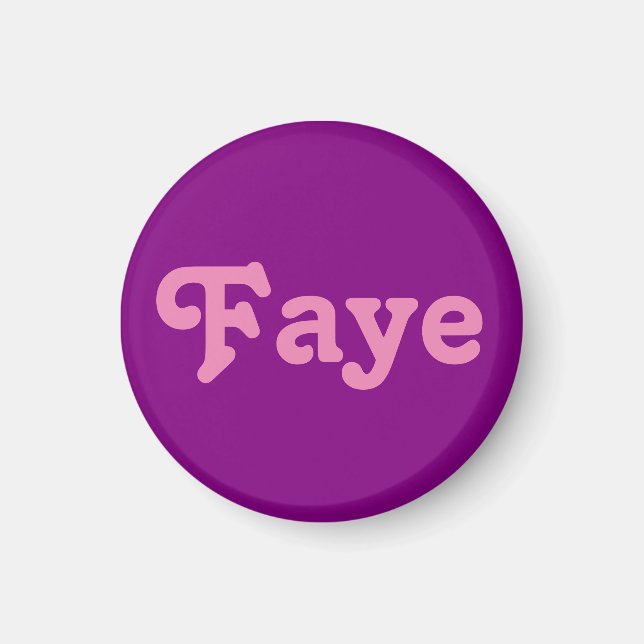 Magnet Faye (Framsidan)