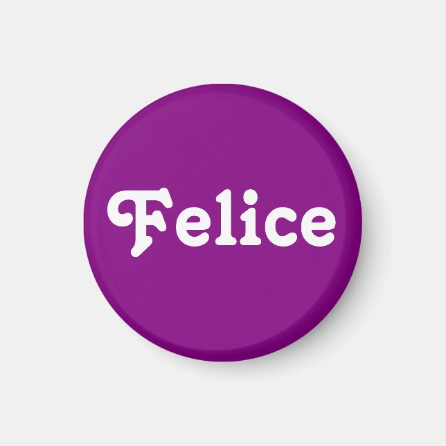 Magnet Felice (Framsidan)