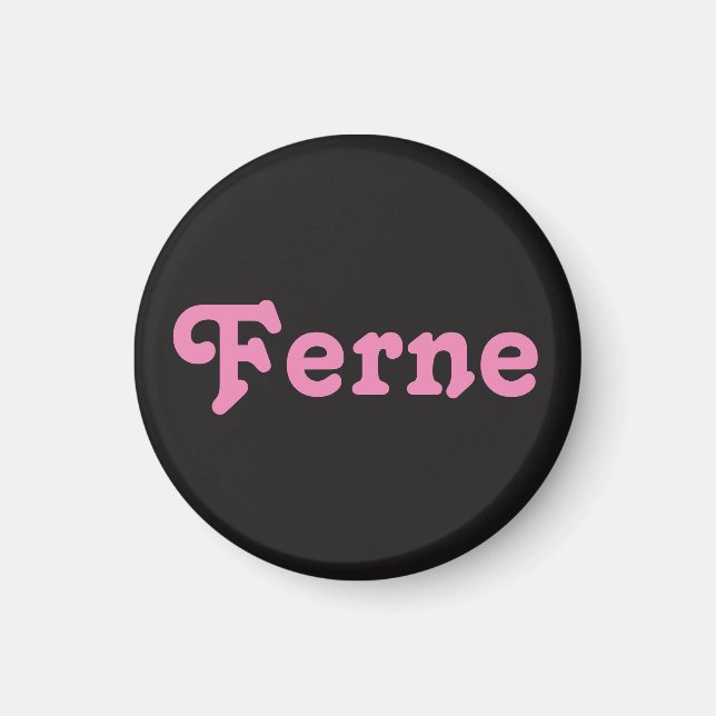Magnet Ferne (Framsidan)
