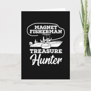 Magnet Fisherman Angling Fishing Treasure Hunt Kort