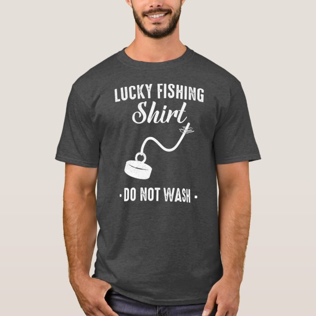 Magnet Fisherman  T Shirt (Framsida)