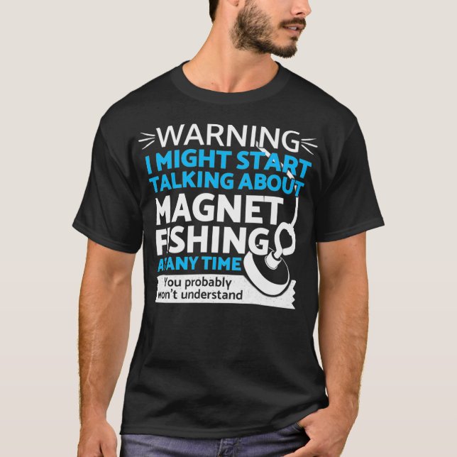 Magnet Fishing Premium _1 T Shirt (Framsida)