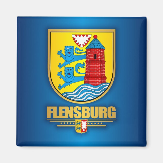 Magnet ’Flensburg’ (Framsidan)