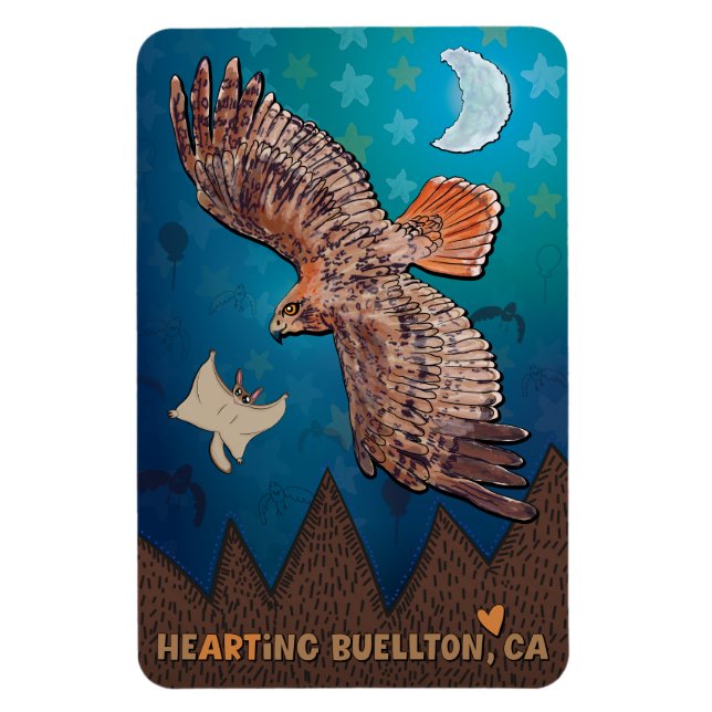 Magnet - flygande hög (Vertikal)