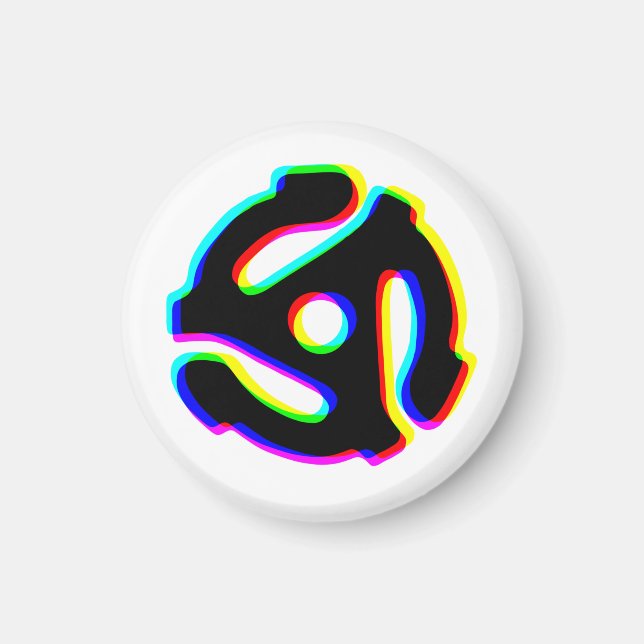 Magnet för 45 v/min-postadapter (Framsidan)