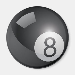 Magnet för 8 boll