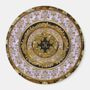 Magnet för Abbigail Edeline VictorianMonogram
