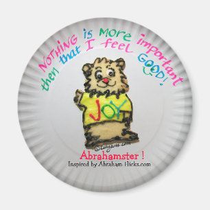 Magnet för Abrahamster kakaglädje