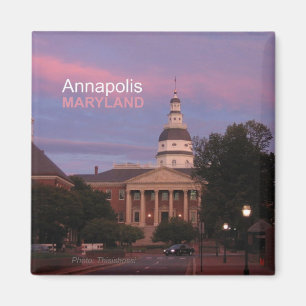 Magnet för Annapolis Maryland statlig huskyl