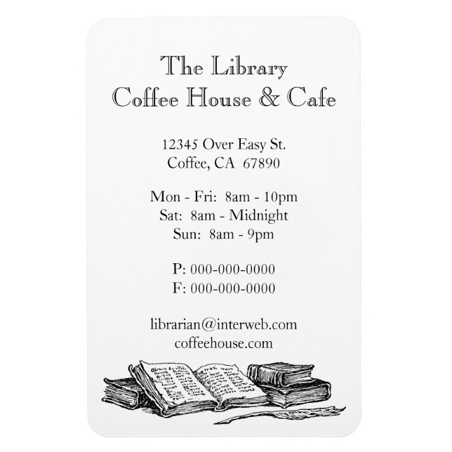 Magnet för Anpassningsbar för  av gammal Bokar Res (Vertikal)