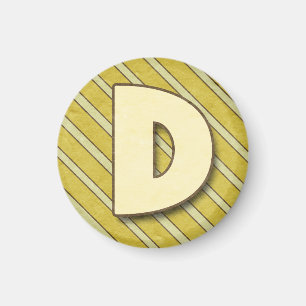 Magnet för brev D