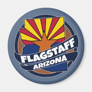 Magnet för bristning för FlagstaffArizona flagga