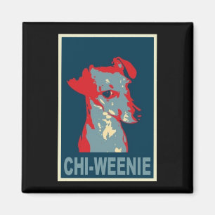 magnet för Chi-weenie Obama stil