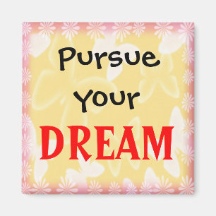 Magnet för citationstecken för ord Dream-3
