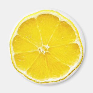 Magnet för citronskivarunda