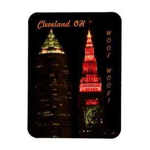 Magnet för Cleveland OH sportfantastkyl