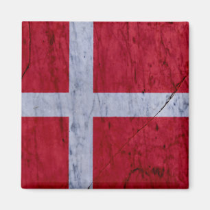 Magnet för Danmark marmorsten
