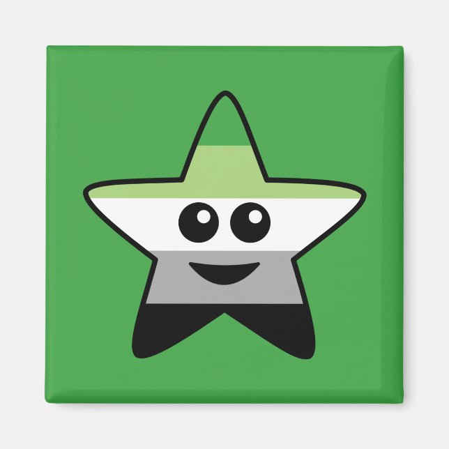 Magnet för den romantiska stjärnans kvadrat (Framsidan)