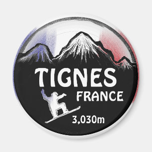 Magnet för design för konst för snowboard för