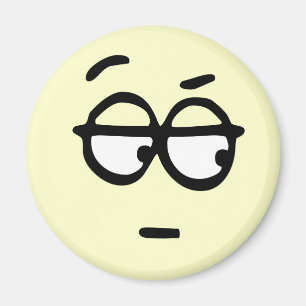 Magnet för Emoticonanpassadebakgrund