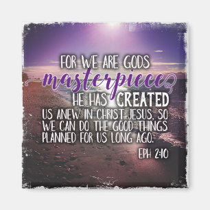 Magnet för Ephesians 2:10Instgram foto