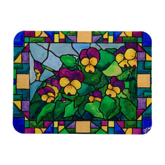 Magnet för fastkedjade glasrutor