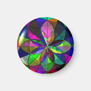 Magnet för fastnat glas (geometrisk design)