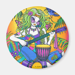 Magnet för fe för Hippie "för melodi"