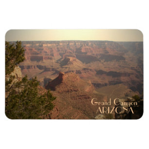 Magnet för grand CanyonArizona scenisk rektangel
