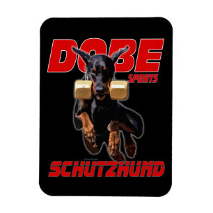 Magnet för hopp för Dobermann Pinscherschutzhund