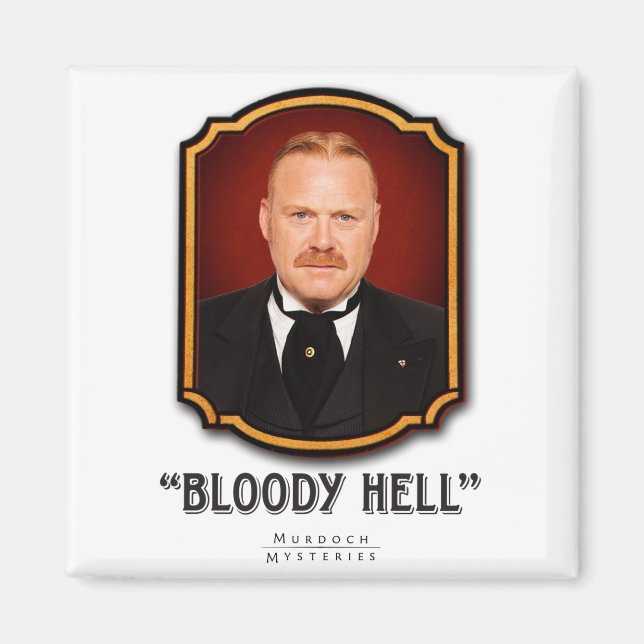 Magnet för inspektörsklackenreid (Framsidan)