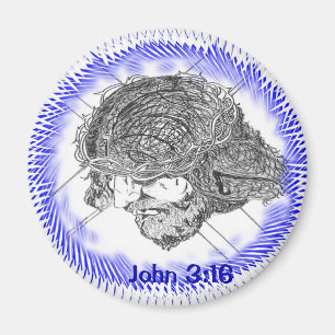 Magnet för John 3:16crucifixion