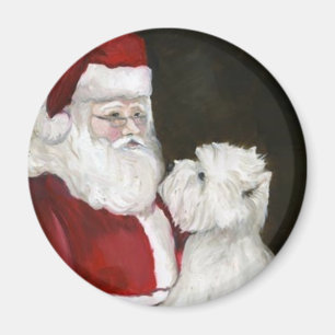 Magnet för konst "för västra höglands- terrier