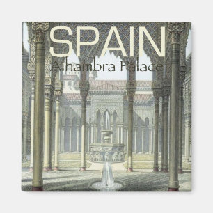 Magnet för kyl för Alhambra slottSpanien souveni