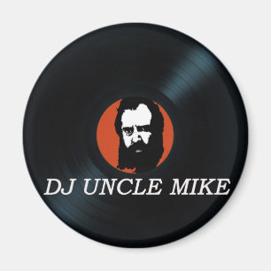 Magnet för kyl för DJ-UNCLE MIKROFON VINYL