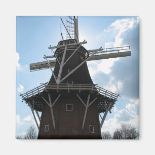 Magnet för kyl för Holland kvarnSilhouette