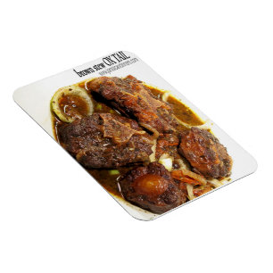 Magnet för kylskåp för OxtailbruntStew