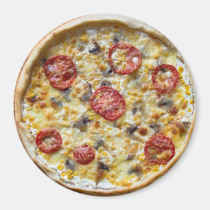 Magnet för kylskåp för peperoniostPizza