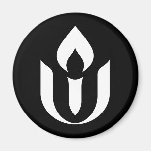 Magnet för kylskåp för symbol för UU-vitbägar