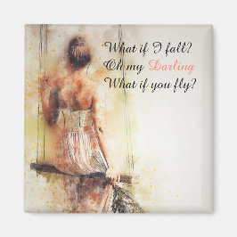 Magnet för kylskåp med positiv offertform