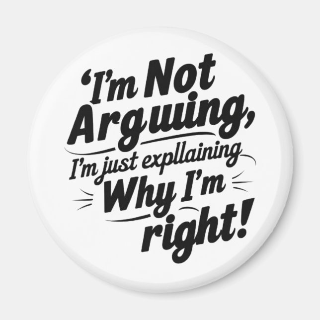 Magnet för kylskåp och Roligt - dekorativ och funk (Framsidan)