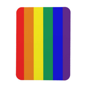Magnet för LGBT-regnbågeflagga
