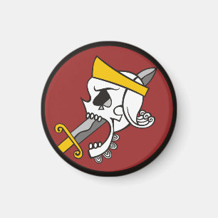 Magnet för logotyp för BZRD-Zombiemördare