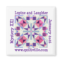 Magnet for Lupine and Laughter