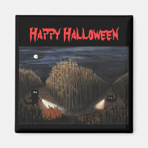 Magnet för Maze för titt- & buHalloween maj