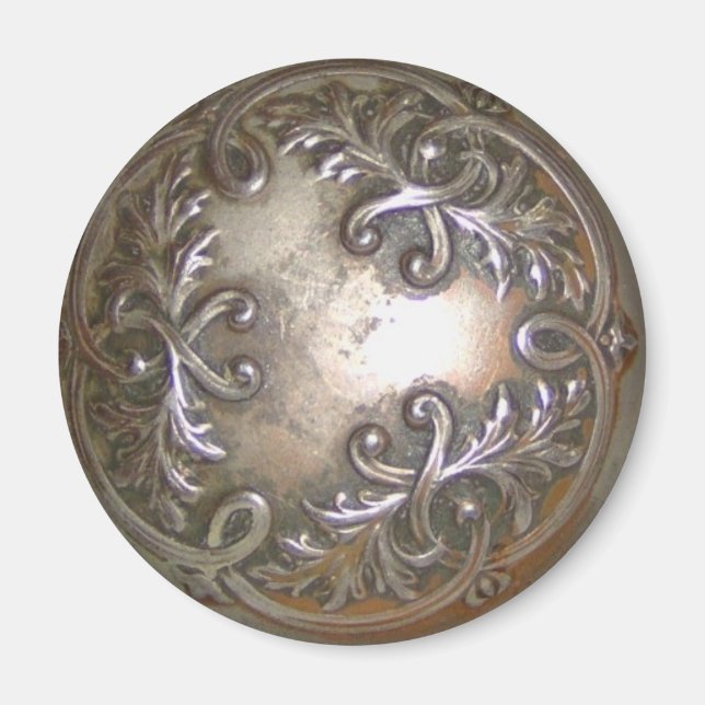 Magnet för metallisk Löv-design (Framsidan)